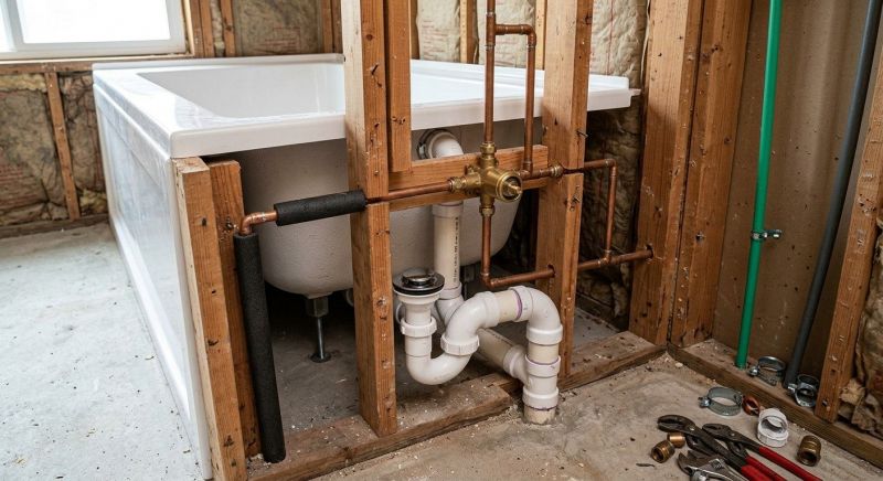 Oversized Bathtub Installation in Portland, ME